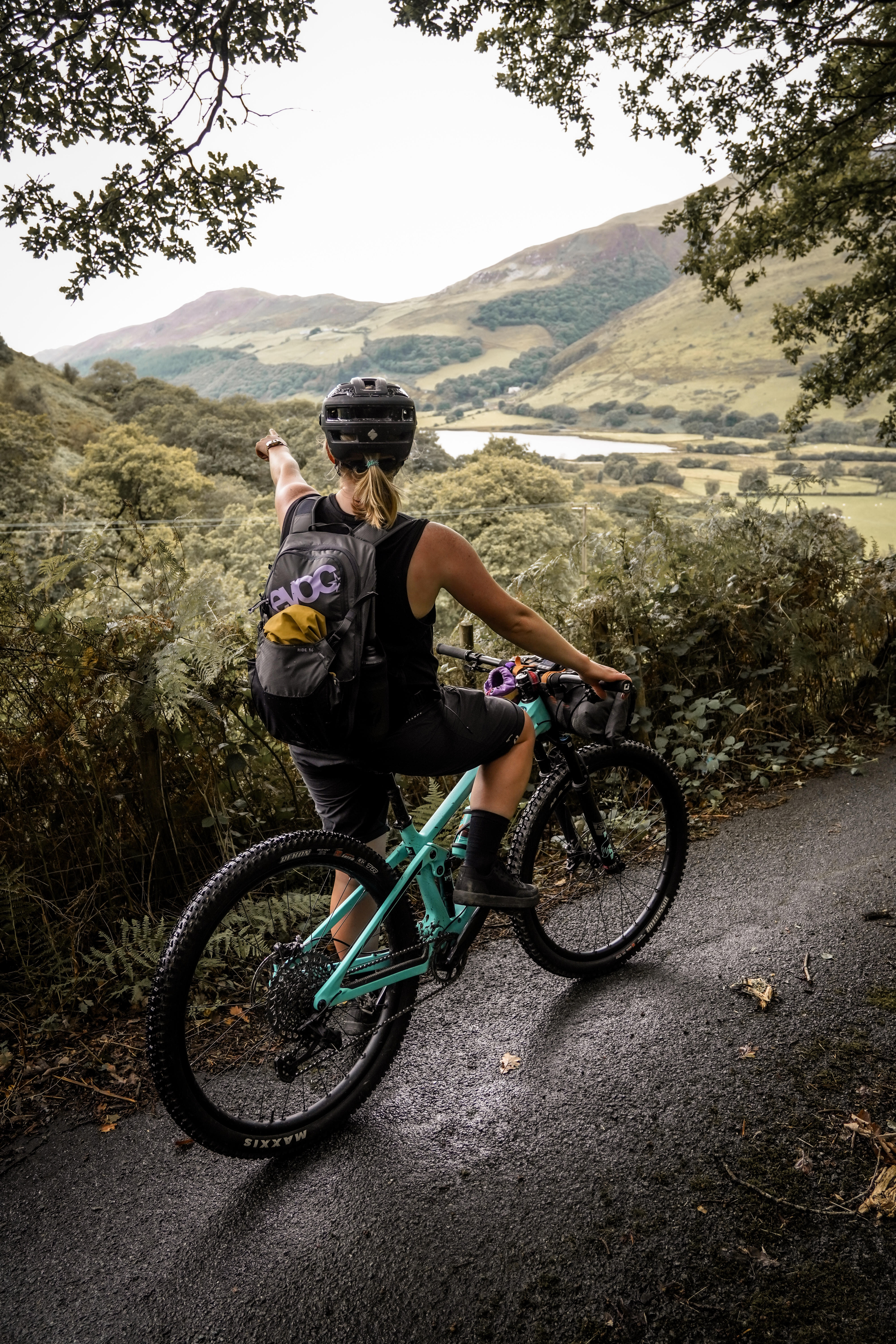 Mountain biking clearance backpack